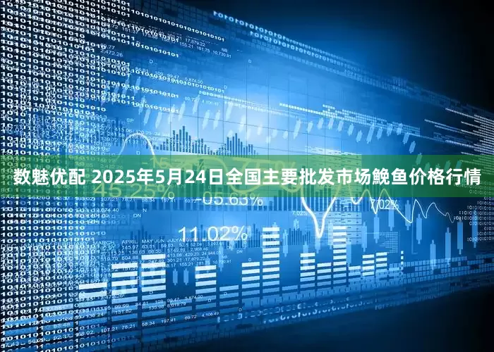 数魅优配 2025年5月24日全国主要批发市场鮸鱼价格行情